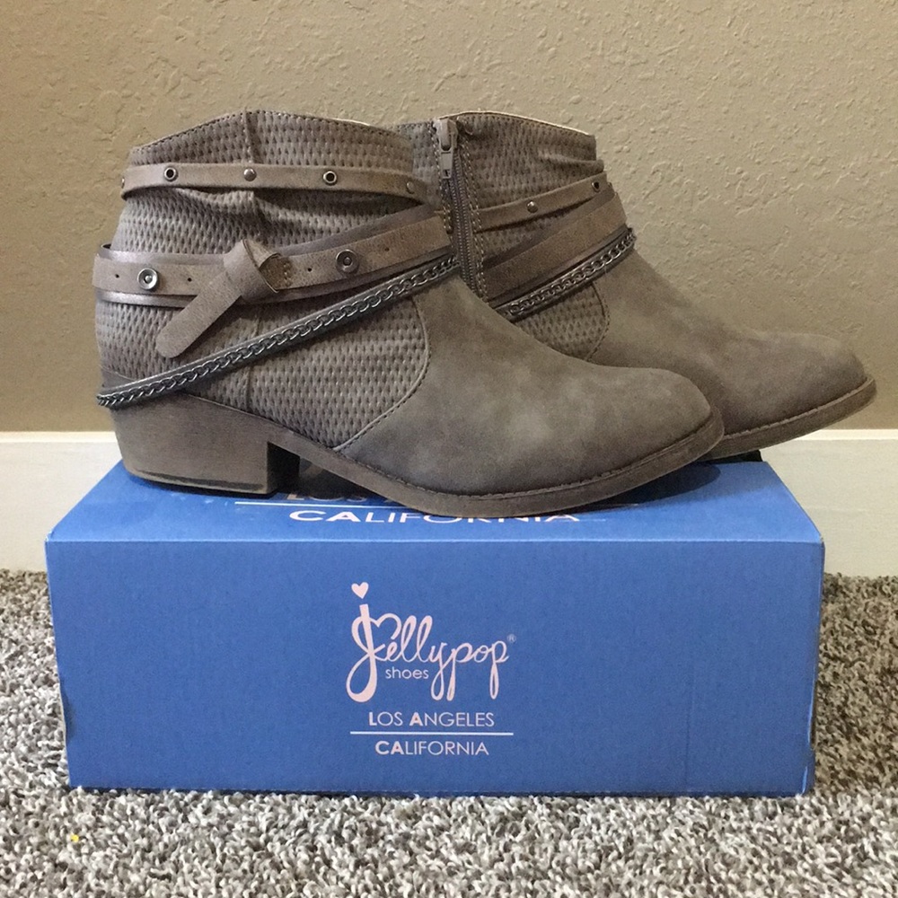 Stone Distressed Booties